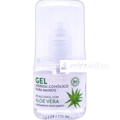 GEL HIDROALCOHOLICO CON ALOE VERA 30 ML SOLNATURAL