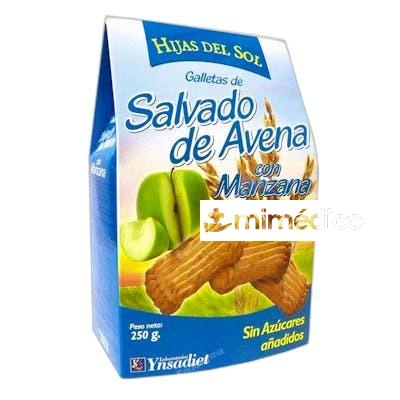 GALLETAS AVENA + MANZANA 250 GR HIJAS DEL SOL