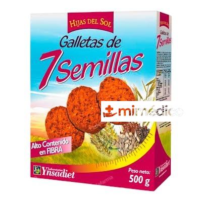 GALLETA 7 SEMILLAS 500 GR HIJAS DEL SOL