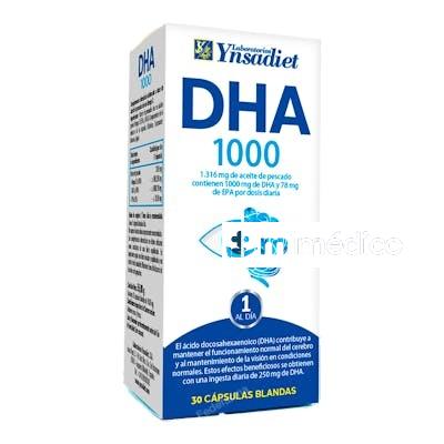 DHA 1000MG 30 CAPS YNSADIET