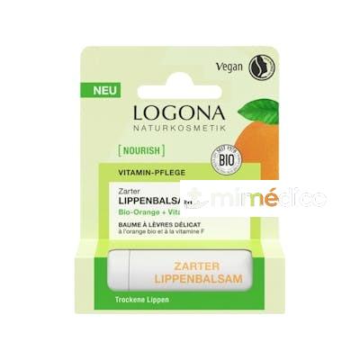 BALSAMO LABIAL NARANJA Y VIT F LOGONA 4,6 G LOGONA