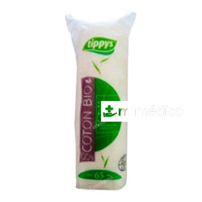 DISCOS DESMAQUILLADORES 100% ALGODON BIO TIPPYS