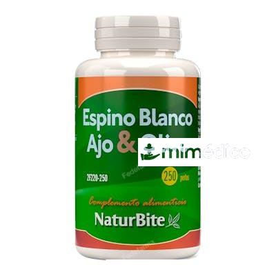 ESPINO+AJO+OLIVO 500 MG 250 PERLAS. NATURBITE