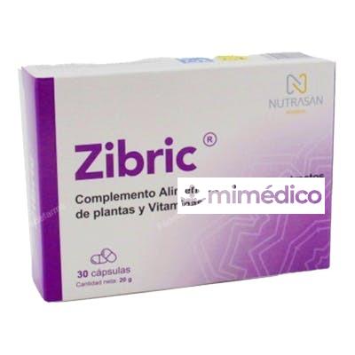ZIBRIC 30 CAPS NUTRASAN