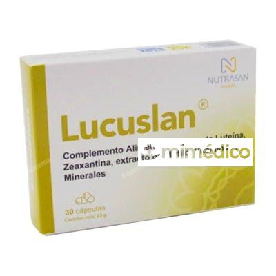LUCUSLAN 30 CAPS NUTRASAN