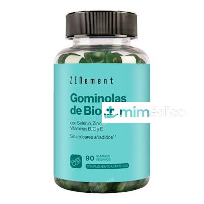 BIOTINA CON SELENIO ZINC VITAMINA B C E 90 GUMMIS VEGAN ZENEMENT