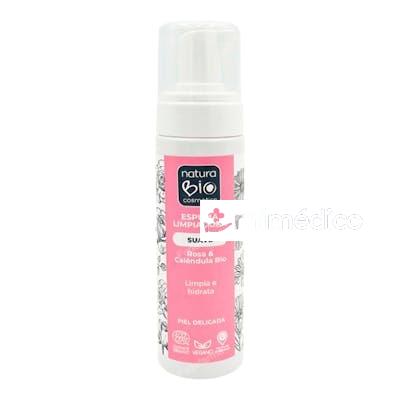 ESPUMA LIMPIADORA SUAVE 200 ML NATURABIO COSMETICS