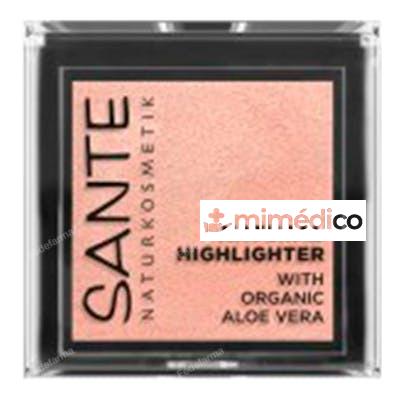 ILUMINADOR NATURAL 02 GLOWY ROS 7 GR SANTE NATURKOSMETIK