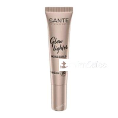 ILUMINADOR LIQUIDO 02 ROSE GOLD 15 ML SANTE NATURKOSMETIK