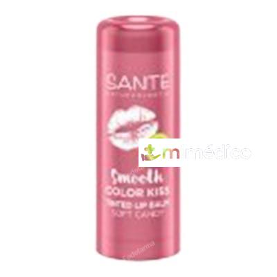 BALSAMO LABIAL COLOR KISS 03 SOFT CANDY 4,8 GR SANTE NATURKOSMETIK