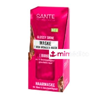 DISPLAY MASCARILLA CAPILAR 1 MIN BRILLO RADIANTE 10SBRS X 20 SANTE NATURKOSMETIK