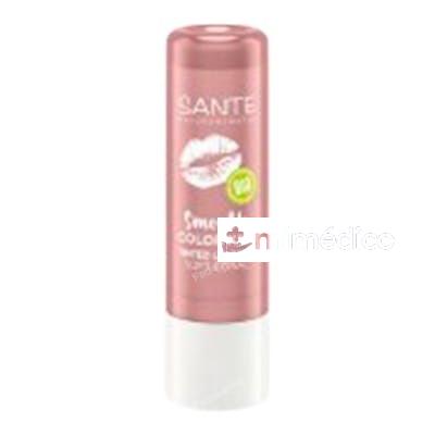 BALSAMO LABIAL COLOR KISS 01 SOFT CORAL 4,8 GR SANTE NATURKOSMETIK
