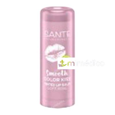 BALSAMO LABIAL COLOR KISS 04 SOFT ROSE 4,8 GR SANTE NATURKOSMETIK
