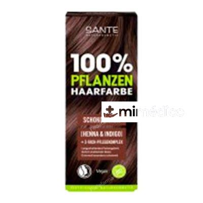 COLORANTE VEGETAL 02CHOCOLATE BROWN 100 GR, SANTE NATURKOSMETIK