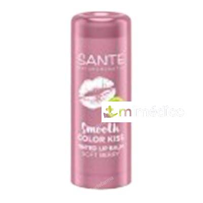 BALSAMO LABIAL COLOR KISS 02 SOFT BERRY 4,8 GR SANTE NATURKOSMETIK