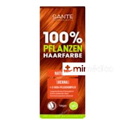 COLORANTE VEGETAL 06 NATURAL RED 100 GR SANTE NATURKOSMETIK
