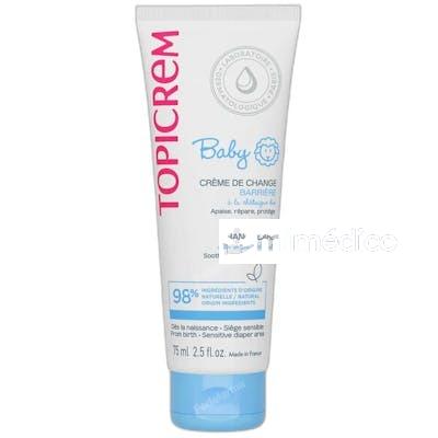 TOPICREM BABY CREMA CAMBIO DE PANAL ACCION BARRERA 1 TUBO 75 TOPICREM