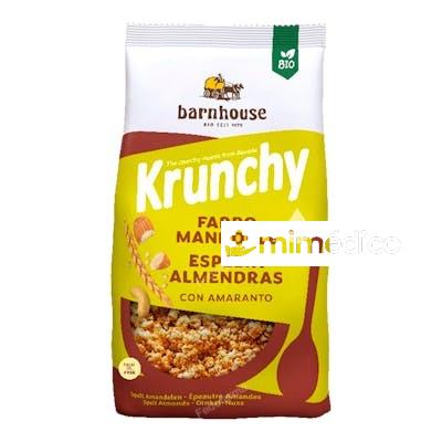 MUESLI KRUNCHY ESPELTA ALMENDRAS AMARANTO BH. 375G BARNHOUSE