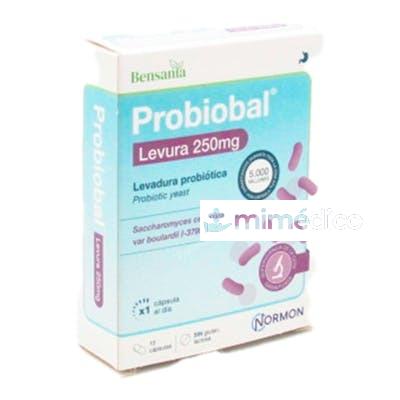PROBIOBAL LEVURA 10 CAPSULAS NORMON