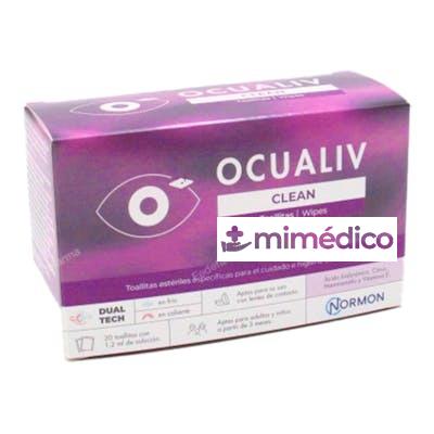 OCUALIV CLEAN 30 TOALLITAS NORMON