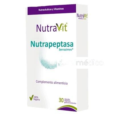 NUTRAPEPTASA SERRAZIME 30 CAPS NUTRAVIT