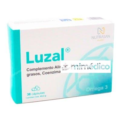 LUZAL 30 CAPSULAS NUTRASAN