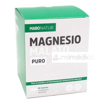 MAGNESIO MALATO PURO 80 CAPS MABO