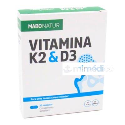 VITAMINA K2  D3 30 CAPS MABO