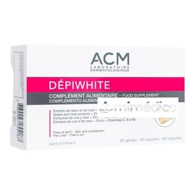 DEPIWHITE COMPLEMENTO ALIMENTICIO  PIEL LUMINOSA 60 CAP. ACM LABORATOIRES