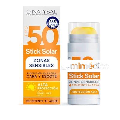 STICK SOLAR SPF 50 ZONAS SENSIBLES NATYSAL
