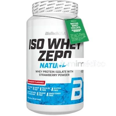 ISO WHEY ZERO LACTOSE FREE NATURAL 908G FRESA BIOTECHUSA