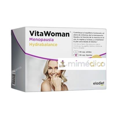 VITAWOMAN MENOPAUSIA HYDRABALANCE 30 CAP SOLIDAS30 LIQUIDAS ELADIET