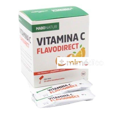 MABONATUR VITAMINA C FLAVODIRECT 20 SOBRES BUCO 2,5 G  LIMON MABO