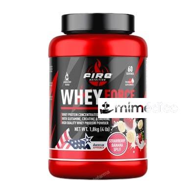 WHEY FORCE COMPLEX STRAWBERRY BANANA SPLIT 1,8 KG FIRE NUTRITION