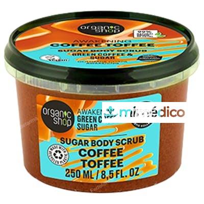 EXFOLIANTE CORPORAL AZUCAR COFFEE TOFFEE ORGANIC SHOP