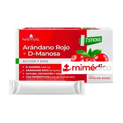 ARANDANO ROJO  D-MANOSA 7 STICKS NATYSAL