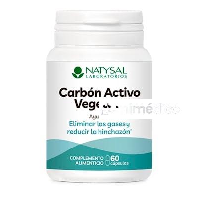 CARBON ACTIVO VEGETAL 60 CAPS NATYSAL