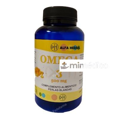 OMEGA 3 500 MG 200 PERLAS ALFA HERBAL