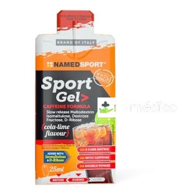 SPORT GEL COLA LIME  25ML NAMED