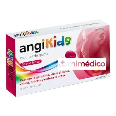 ANGIKIDS 15 PASTILLAS GOMA FRESA ANGIKIDS