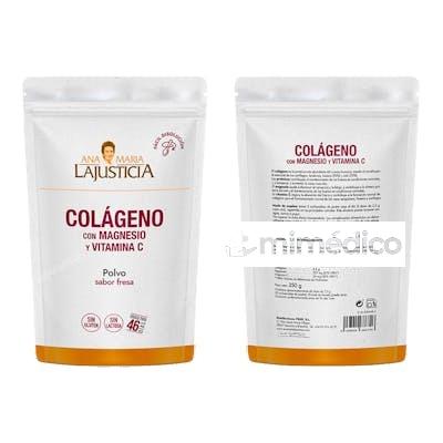 COLAGENO CON MAGNESIO  VIT.C FRESA 350 GR DOYPACK ANA MARIA LAJUSTICIA