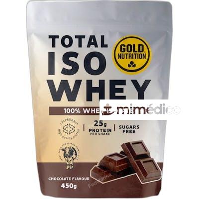 TOTAL ISO WHEY CHOCOLATE - 450 GR GOLD NUTRITION