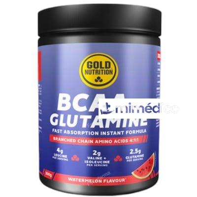 BCAAAS POWDER WATERMELON - 300 G GOLD NUTRITION