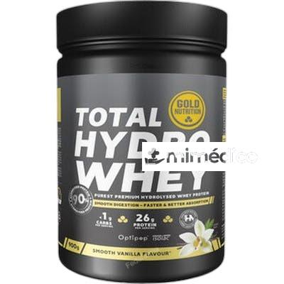 TOTAL HYDRO WHEY VAINILLA - 900 G GOLD NUTRITION