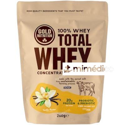 TOTAL WHEY VANILLA - 260 G GOLD NUTRITION