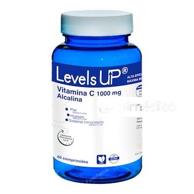 LEVELS UP VITAMINA C ALCALINA 60 COMP BIOSERUM