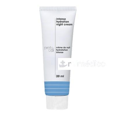 CREMA DE NOCHE HIDRATACION INTENSA CON COLAGENO Y ACIDO HIAL PROTOCOL PROTO-COL