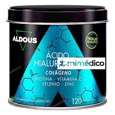 COLAGENO  ACIDO HIALURONICO, VITAMINA C, BIOTINA, ZINC, SEL ALDOUS BIO
