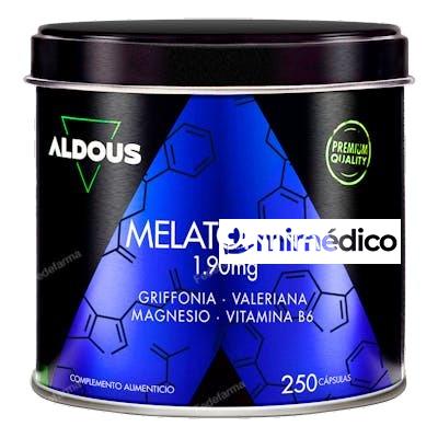 MELATONINA CON MAGNESIO, GRIFFONIA, VALERIANA Y VITAMINA B6 ALDOUS BIO