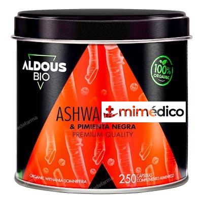 ASHWAGANDHA CON PIMIENTA NEGRA ECO BIO 250 CAP ALDOUS BIO